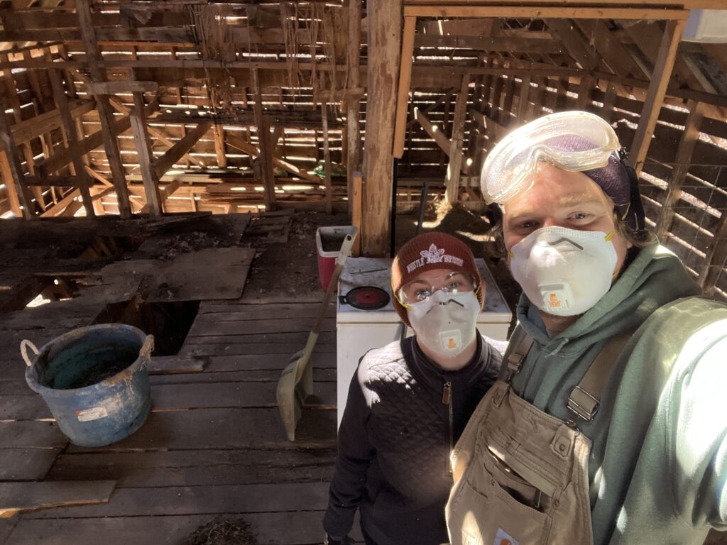 Grindhouse Services LLC owners husband and wife team Candler NC estate cleanout